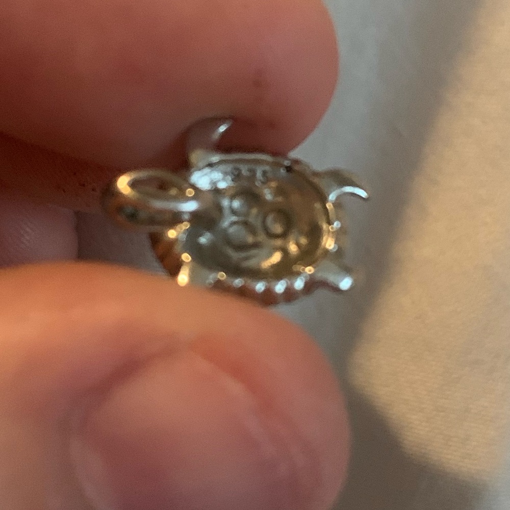 Small Turtle Pendent Charm - image 4
